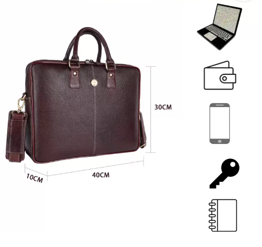 Genuine Leather Office Bag /Laptop Bag