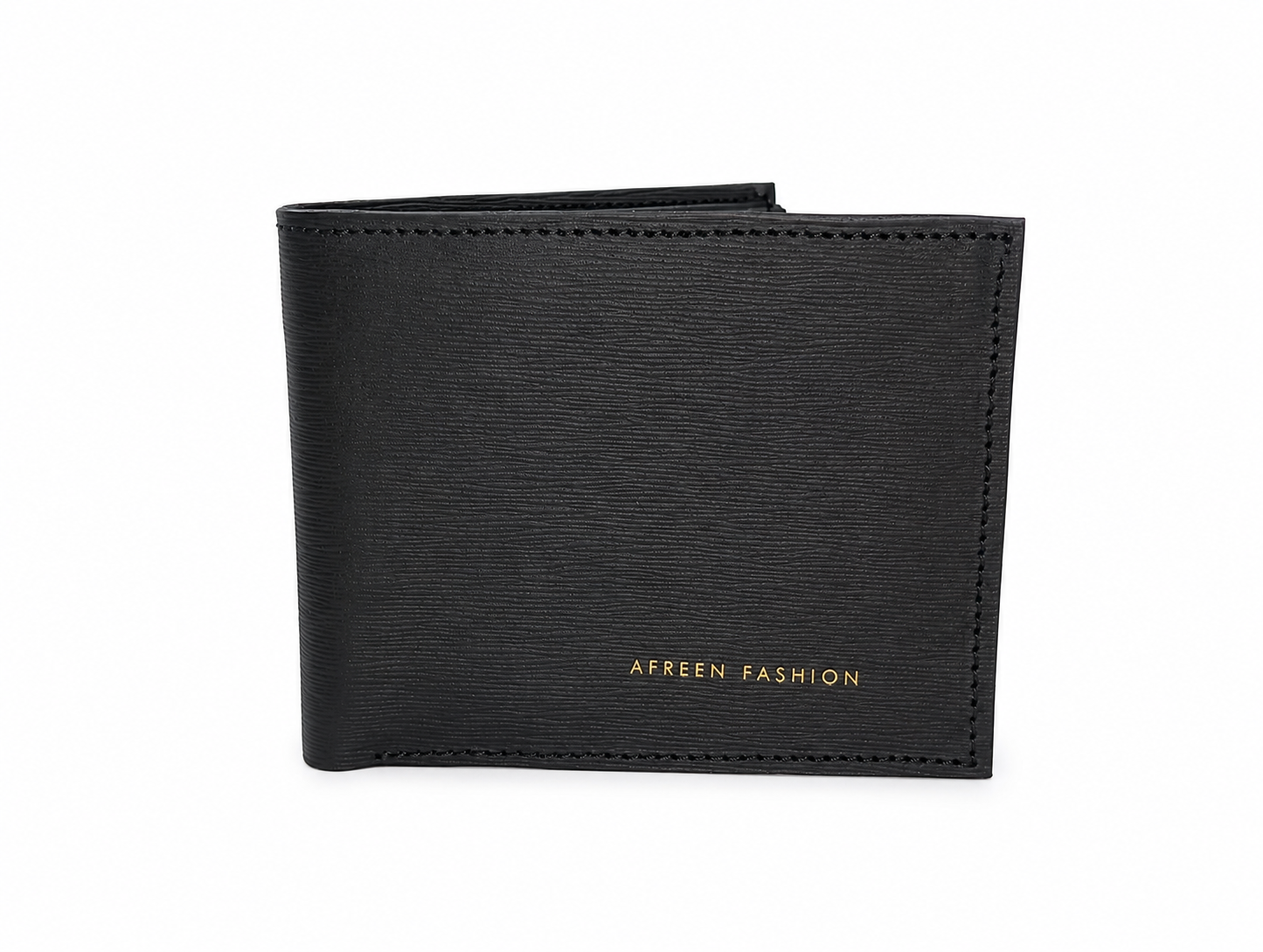 leather black wallet